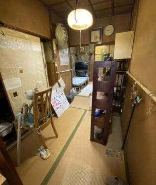 大阪府大阪市都島区 T様の不用品回収作業前のご自宅の写真