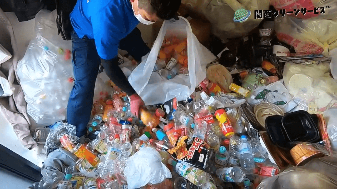 ワンルームゴミ屋敷の片付け