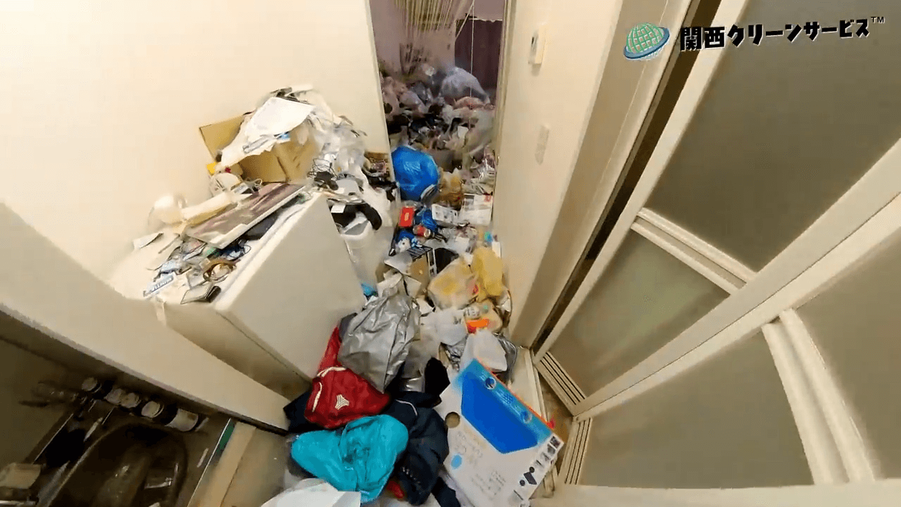 ワンルームゴミ屋敷