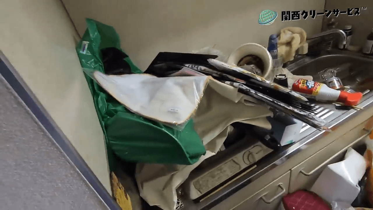 ワンルームゴミ屋敷