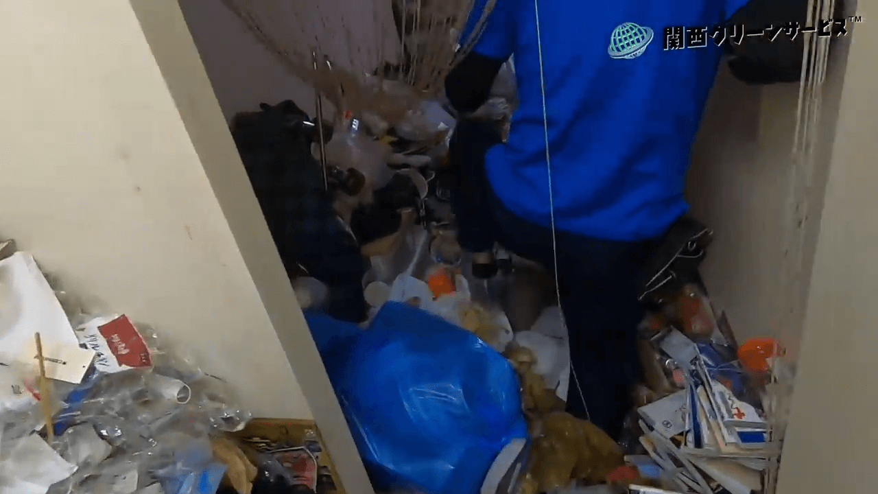 ワンルームゴミ屋敷