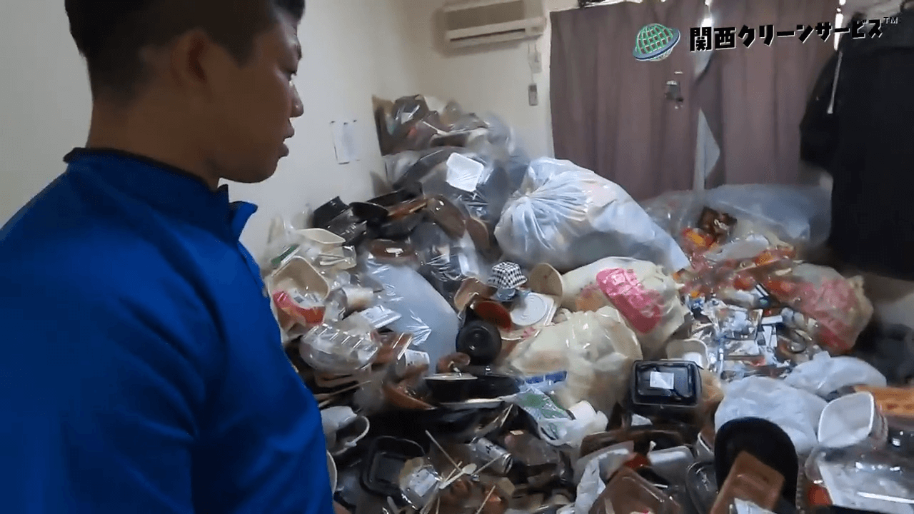 ワンルームゴミ屋敷