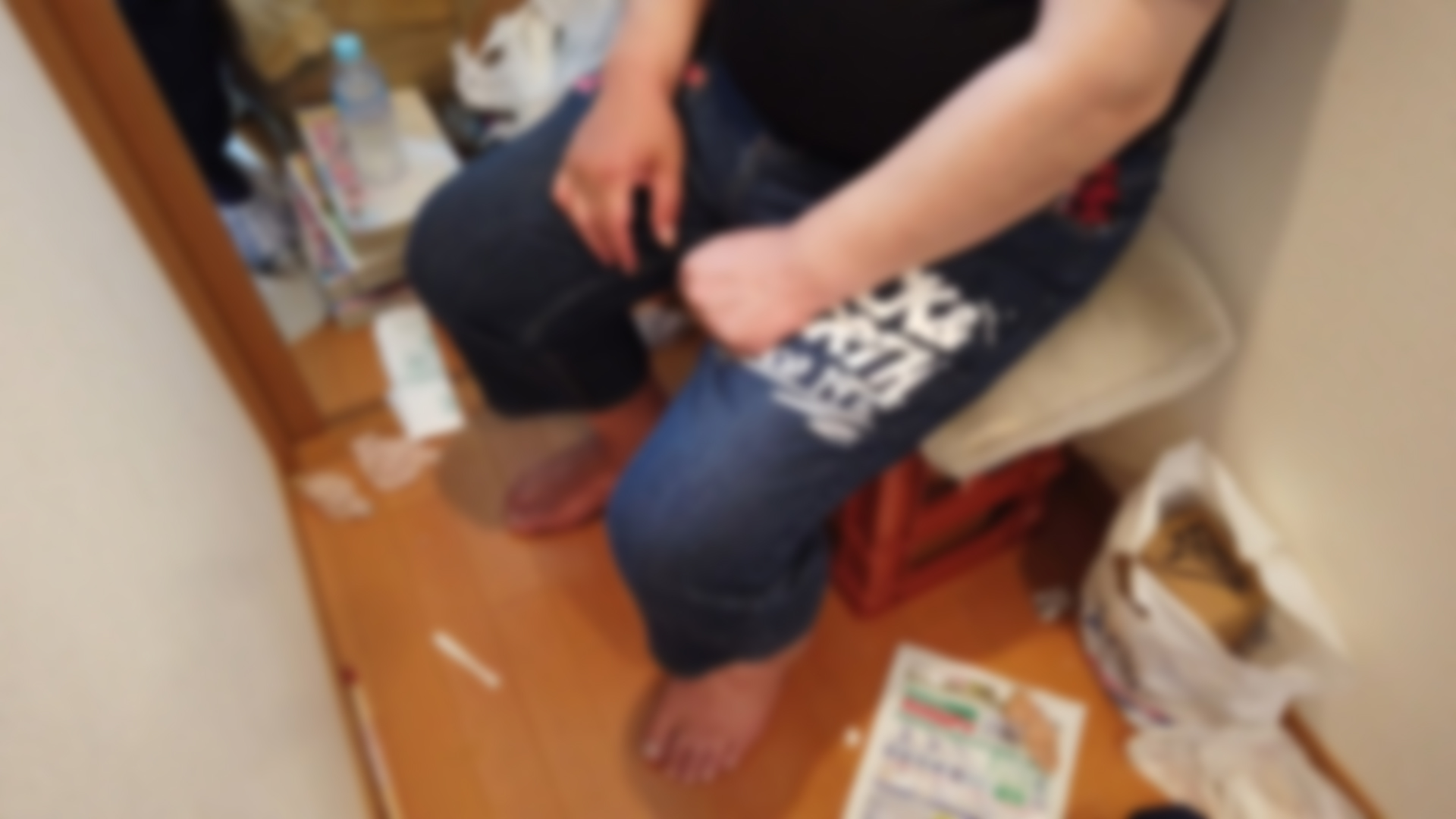 空き缶ゴミ屋敷