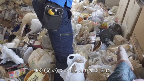 ゴミ屋敷の画像