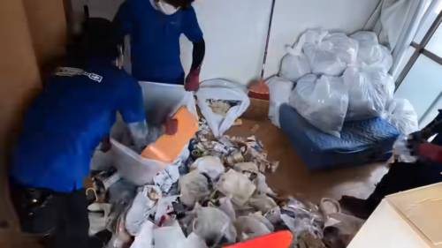 ゴミ屋敷片付け画像