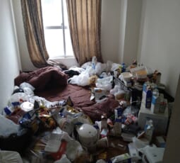 ゴミ屋敷片付け 作業前の写真
