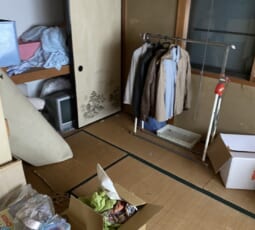 お部屋の片付け 作業前の写真