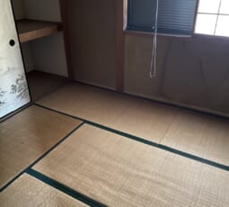 お部屋の片付け 撤去後の写真