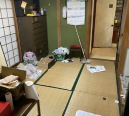 お部屋の片付け 作業前の写真