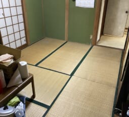 お部屋の片付け 撤去後の写真