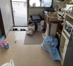 お部屋の片付け 作業前の写真