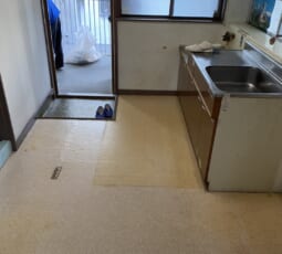 お部屋の片付け 撤去後の写真