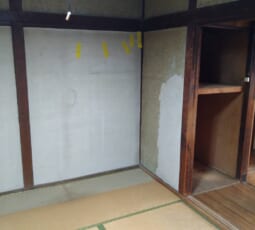 お部屋の片付け 撤去後の写真