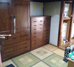 お部屋の片付け 作業前の写真