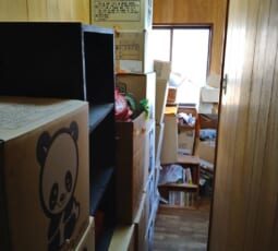 不用品回収 作業前の写真