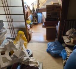 お部屋の片付け 作業前の写真