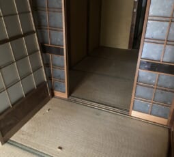 お部屋の片付け 撤去後の写真