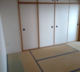 お部屋の片付け 撤去後の写真