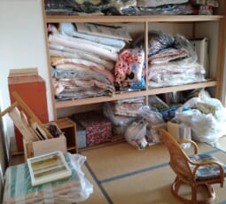 お部屋の片付け 作業前の写真