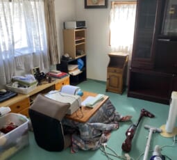 お部屋の片付け 作業前の写真