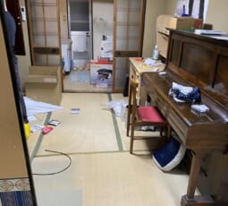 お部屋の片付け 作業前の写真