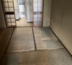 お部屋の片付け 撤去後の写真