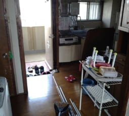 遺品整理 作業前の写真