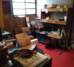 遺品整理 作業前の写真