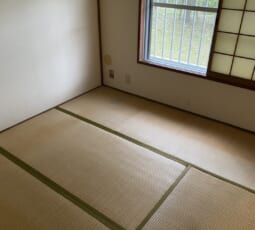 お部屋の片付け 撤去後の写真