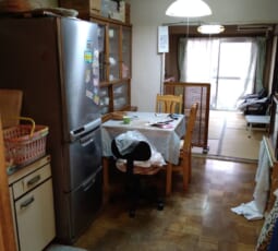 お部屋の丸ごと片付け 作業前の写真