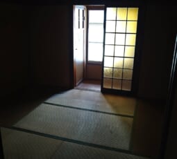 遺品整理 撤去後の写真
