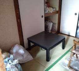 遺品整理 作業前の写真