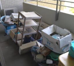 お部屋の片付け 作業前の写真