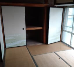 お部屋の片付け 撤去後の写真