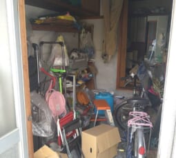 お部屋の片付け 作業前の写真