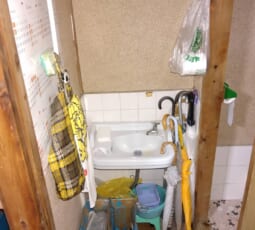 お部屋の片付け 作業前の写真