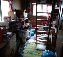 お部屋の片付け 作業前の写真