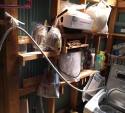 お部屋の片付け 作業前の写真