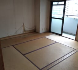 お部屋の片付け 撤去後の写真