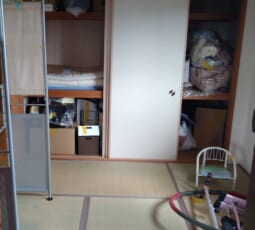 不用品回収 作業前の写真