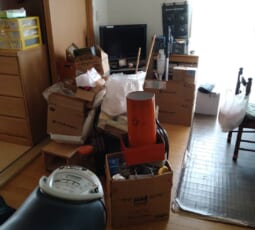 不用品回収 作業前の写真