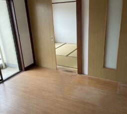 お部屋の片付け 撤去後の写真