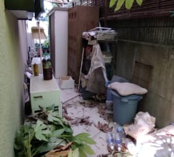 不用品回収 作業前の写真