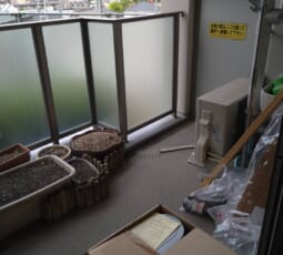 不用品回収 作業前の写真