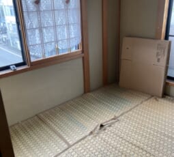 お部屋の片付け 撤去後の写真