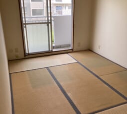 お部屋の片付け 撤去後の写真