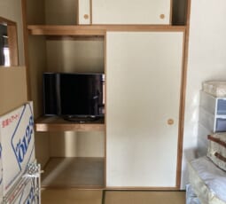 不用品回収 撤去後の写真