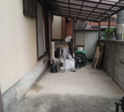 不用品回収 作業前の写真