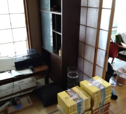 不用品回収 作業前の写真