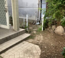 不用品回収 撤去後の写真